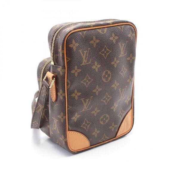 LOUIS VUITTON Brown Monogram Leather Shoulder Bag - Picture 3 of 9